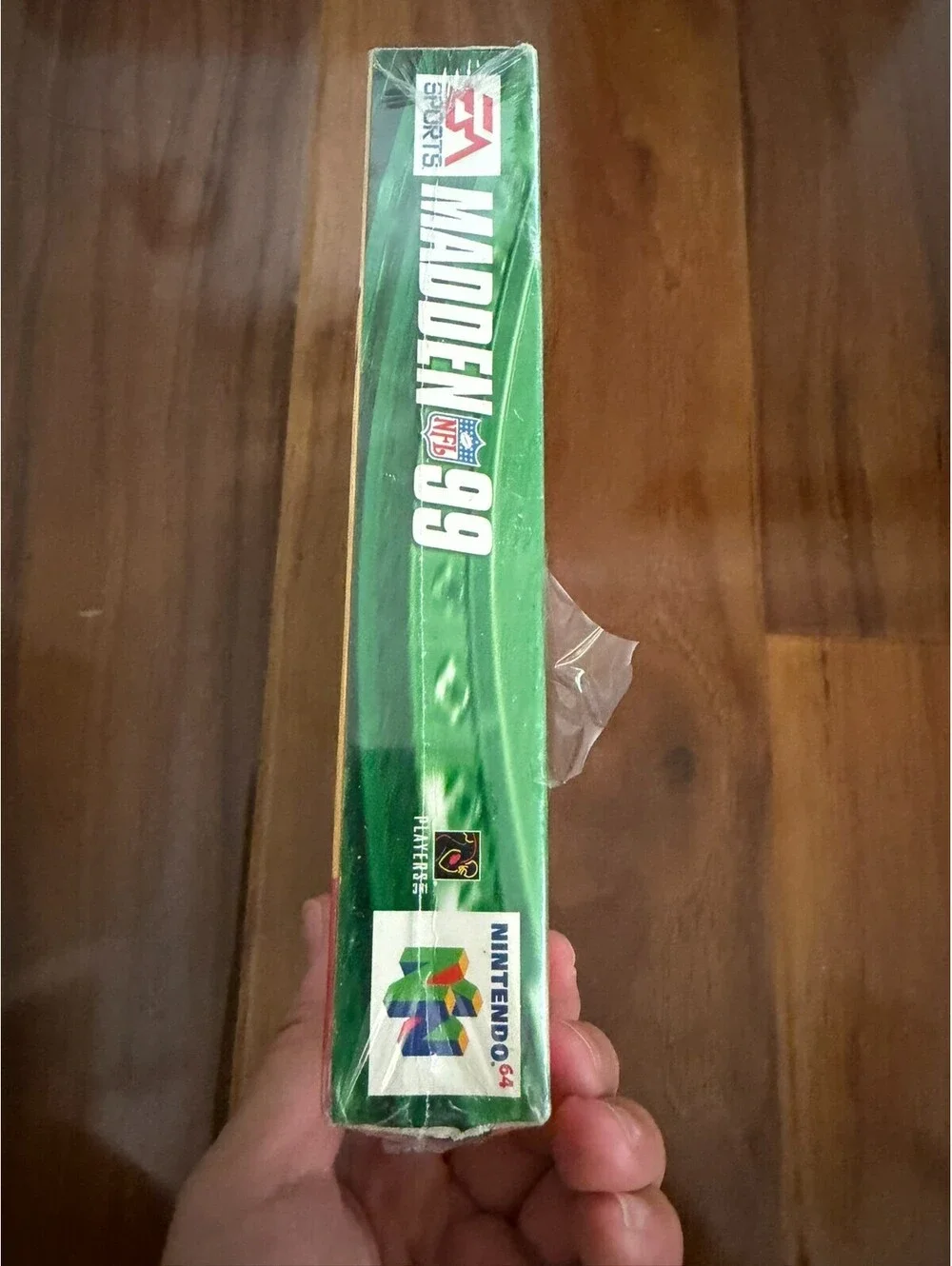 Madden NFL 99 (Nintendo 64, 1998) CIB Rip in Factory Plastic